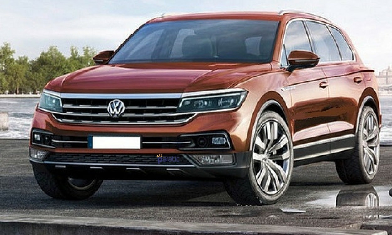 2018 VW Touareg'in Muhtemel Çıkış Fotoğrafları Geldi!