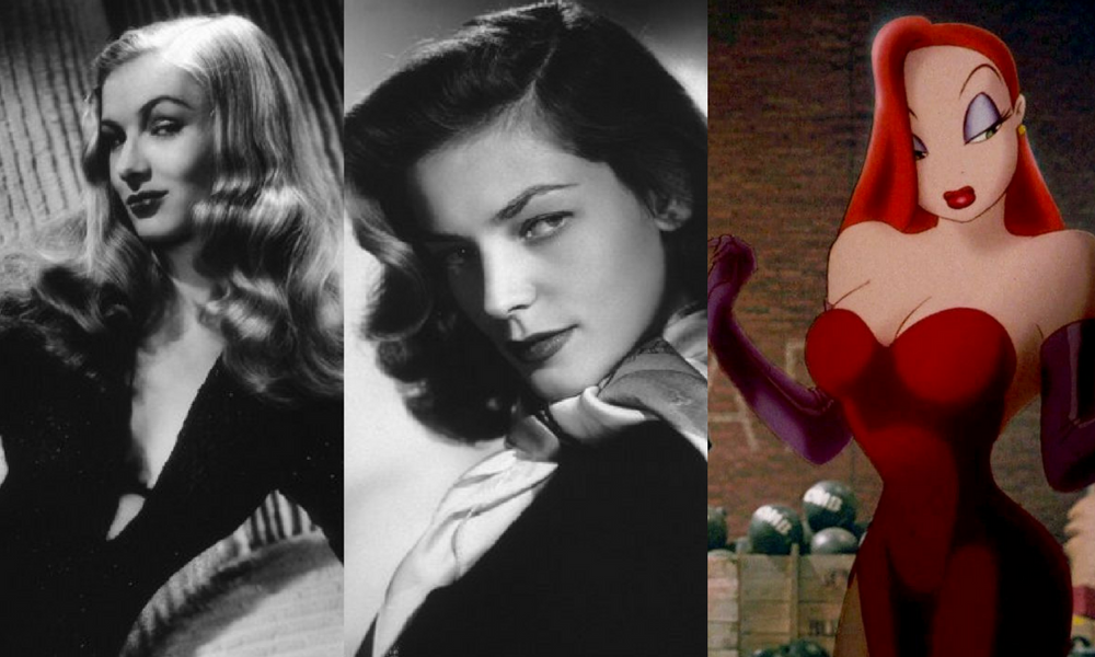 Jessica Rabbit – Rita Hayworth, Veronica Lake ve Lauren Bacall