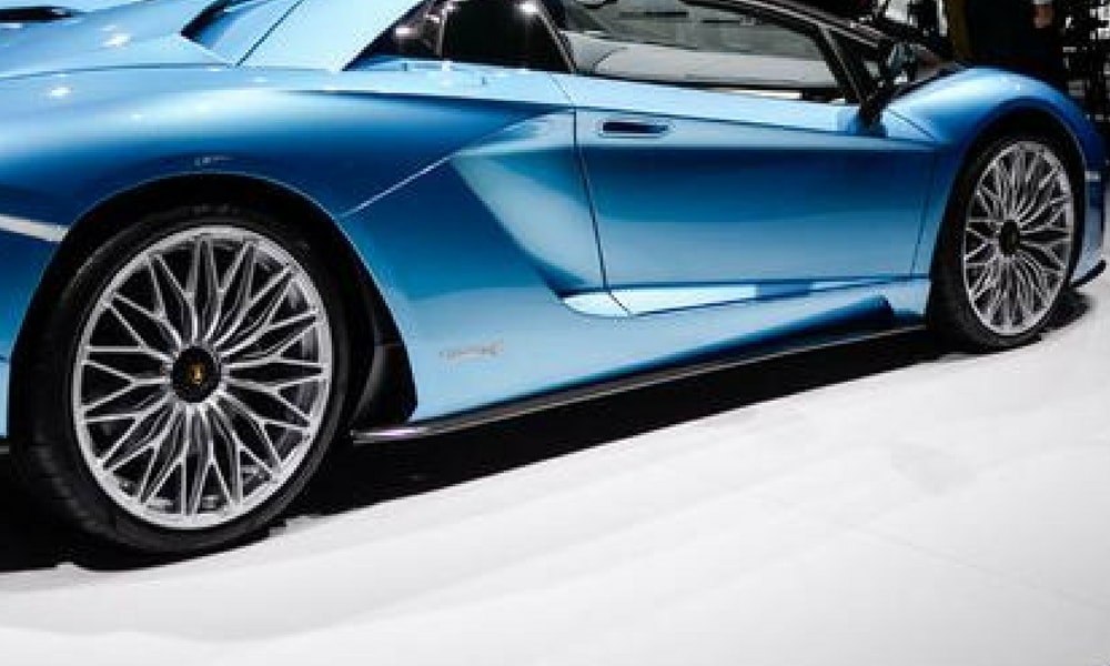 2018 Yeni Lamborghini Aventado S Roadster Ustsuz Boga Sahnelerde Jantlari