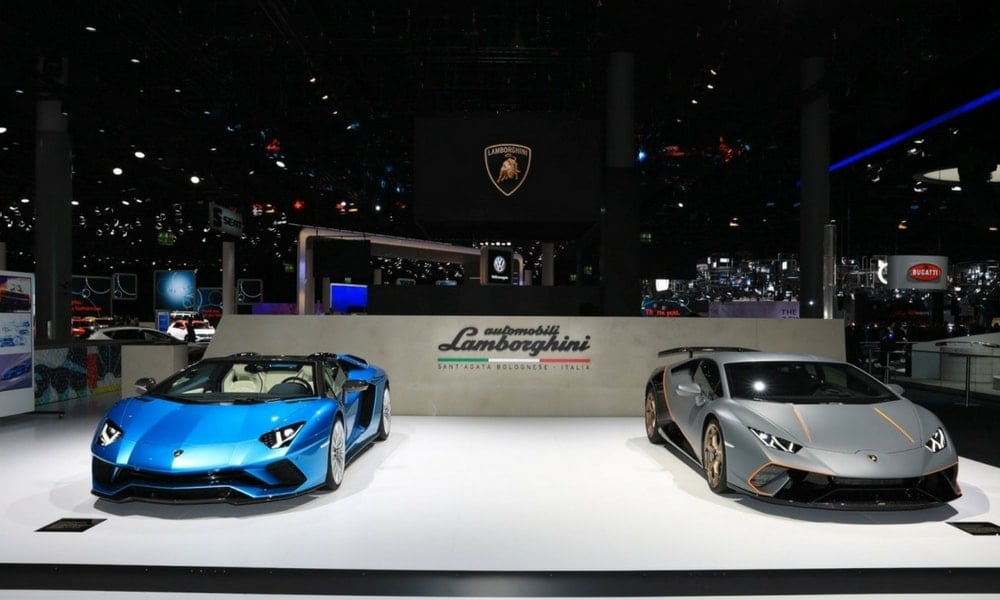 2018 Yeni Lamborghini Aventado S Roadster Ustsuz Boga Sahnelerde Tavan 6 Kilogram