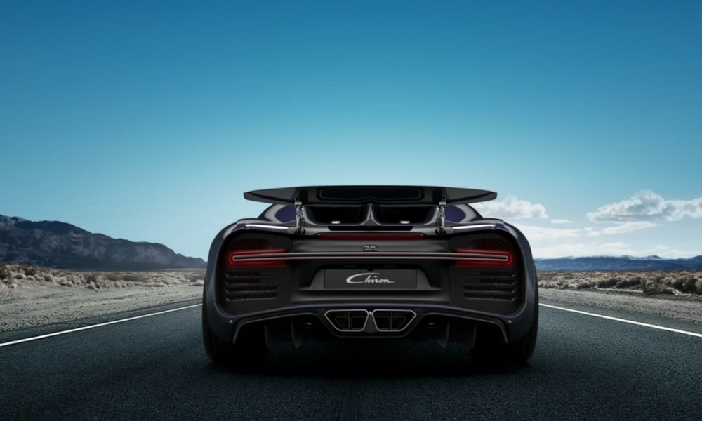 Bugatti Chiron Lastik Fiyatlari Artik Daha Ekonomik Arka Gorunumu