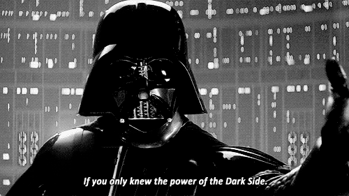 Darth Vader sahne