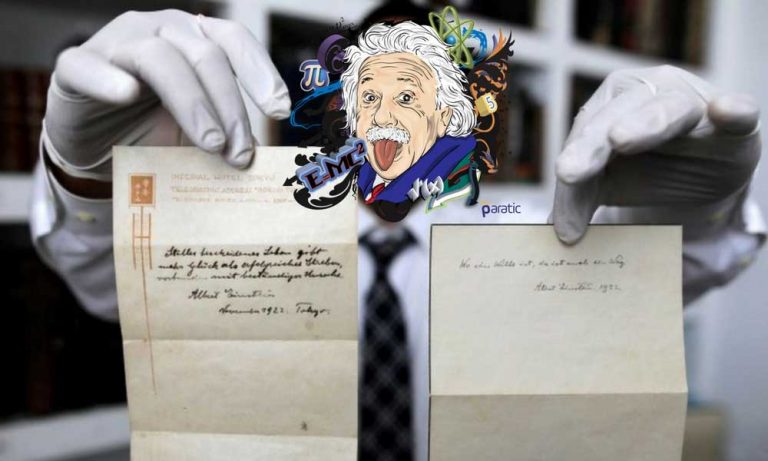 Einstein’ın 95 Yıllık Mutluluk Formülü Milyon Dolarlık Fiyata Satıldı!