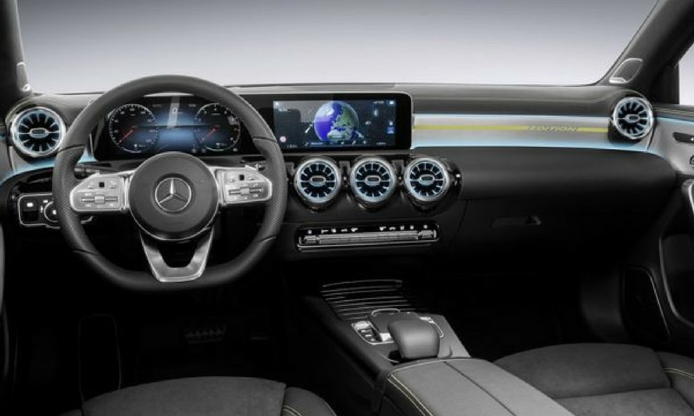 2018 Yeni Mercedes A Multi Medya Ekran Tek Parça