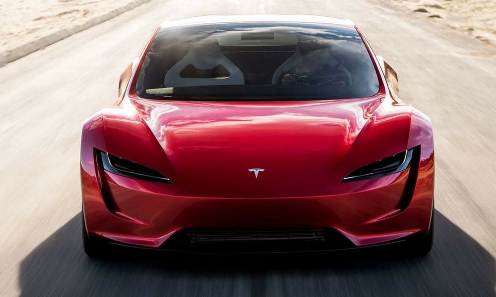 2020 Tesla Roadster Ön Görünümü