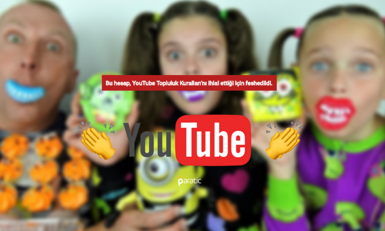 Youtube 8 Milyon Abonesi Olan “Çocuk” Kanalını Kapattı! Darısı Diğerlerinin Başına!
