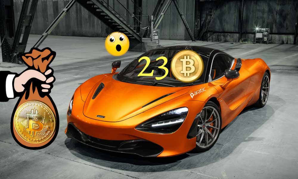 2010’da 10 Bin Bitcoine Pizza, Bugün 23 Bitcoine 2018 Mclaren 720S!