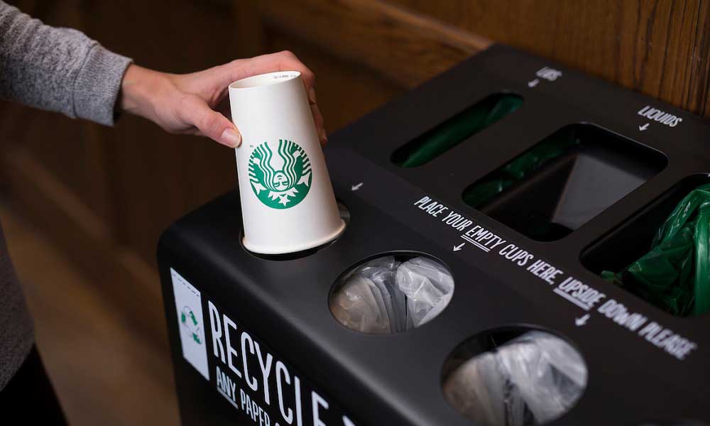 Starbucks Karton Bardak Dönüşüm Çalışmalarına Yardım Etmek İstiyor