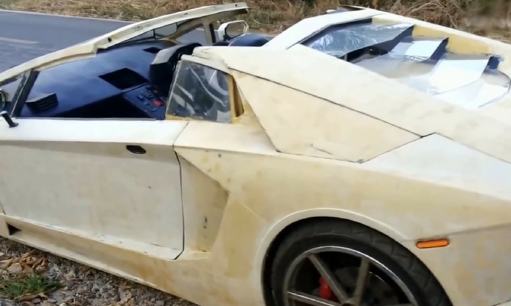 Replika Lamborghini Aventador Arka Motor Havalandırma