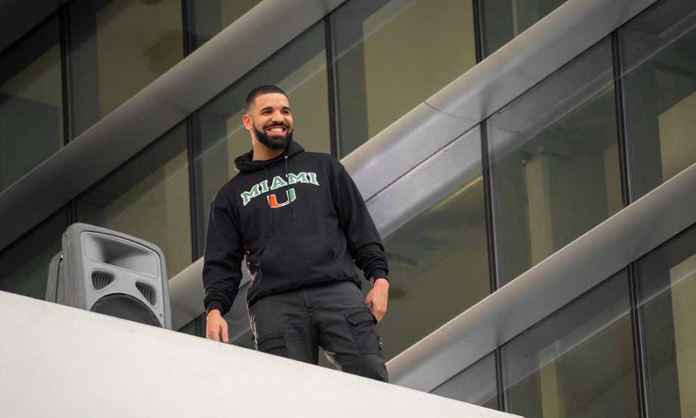 Drake Klip Çekimi için Gittiği Miami'de 