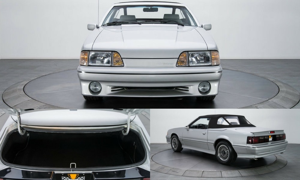 Satılık 1988 Mustang ASC/McLaren Arka Görünüm