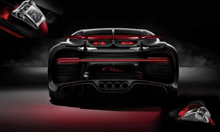 Bugatti Chiron Sport Konseptine Yapılmış Çok Özel Bir Saat!