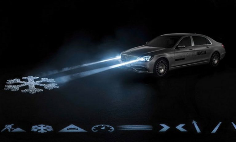 Mercedes’in Yeni Megapiksel Yapılı Far Sistemi “Digital Light”