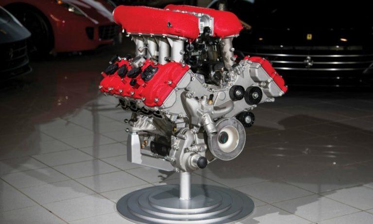 Ferrari 458 Italia’nın Ödüllü Sıfır Motoru Açık Artırmayla Satılacak!