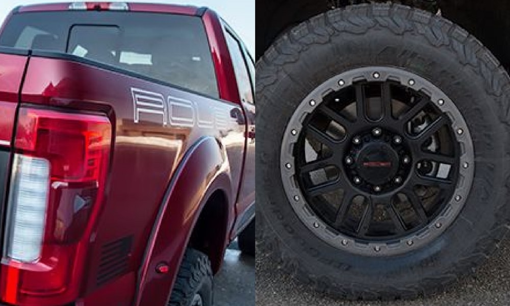 Roush Performance Den Karakteri Yukseltilmis Bir Ford F 250 Lastik