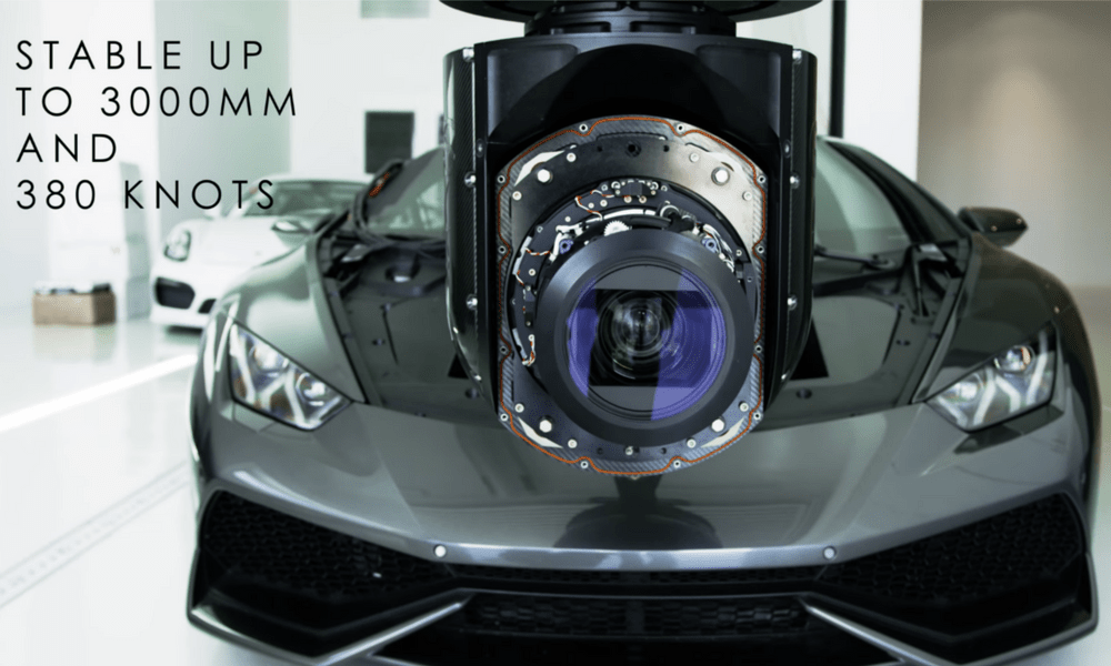 Spor Araç Üzerine 5 Eksenli Kamera Sabitleme Aparatı Bulunuyor