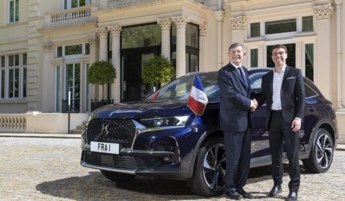 İngiltere’nin Fransız Büyükelçisi’ne Makam Aracı Olarak DS 7 Crossback