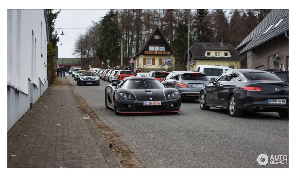Koenigsegg In 4 Adet Urettigi Ccxr Edition Lardan Biri Almanya Da Goruldu Nurburg