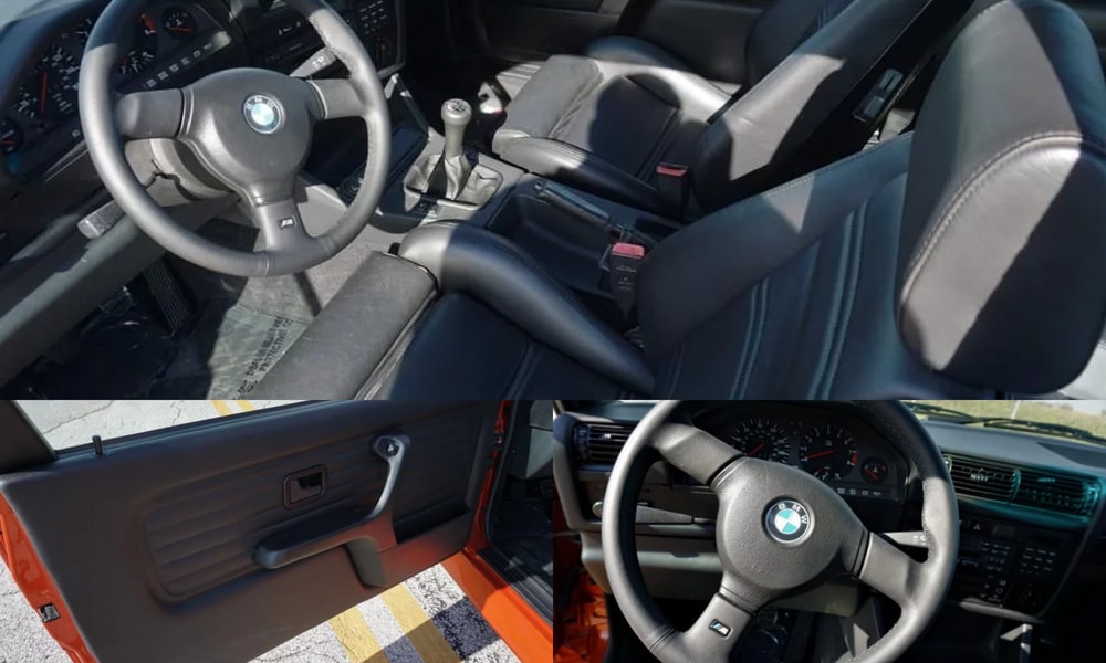 Valencia Orange Rengiyle Satiliga Cikan Efsane Bmw M3 E30 Ic Mekan
