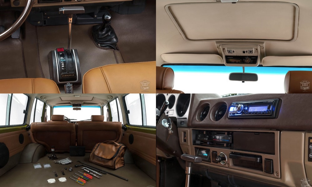 1986 Land Cruiser Gordugu Restore Ile Tarihte Yolculuk Yapmis Ic Mekan