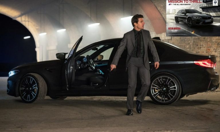 Tom Cruise Yeni Filminde Yeni BMW M5 ile Paris Sokaklarına İniyor!