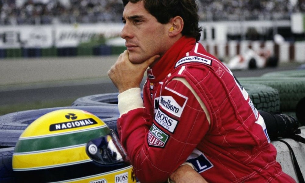 Senna Bu Kaskı Ölümünden 2 Ay Önce Kullanmış