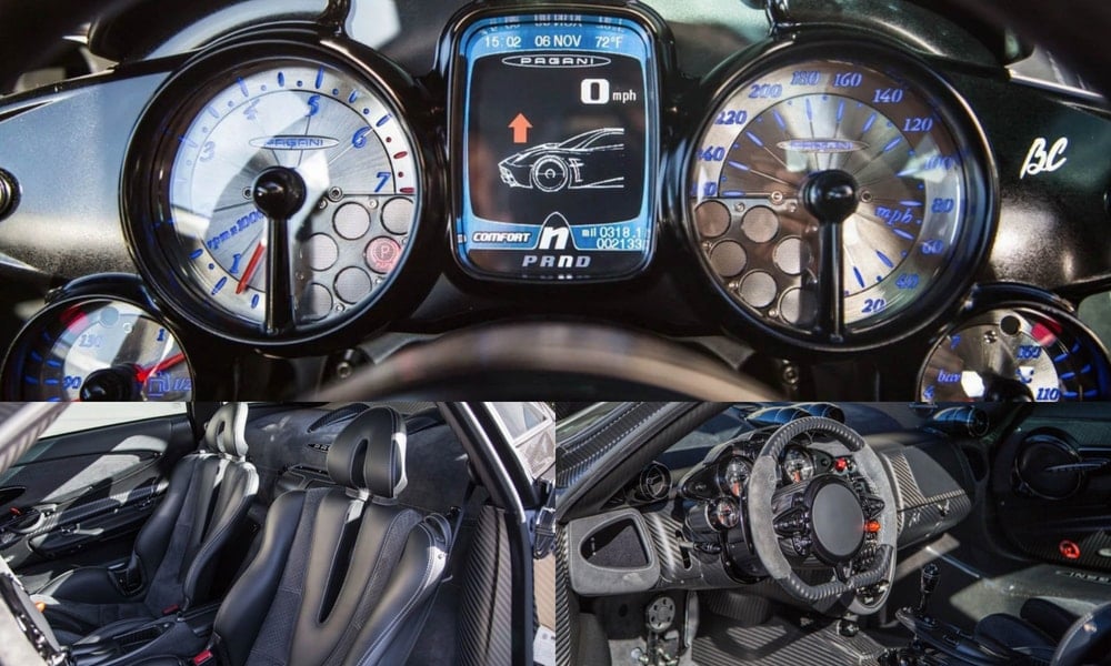 Satılık Pagani Huayra BC Kokpit