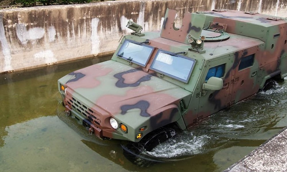 Kia Askeri Light Tactical Vehicle 40 Derece
