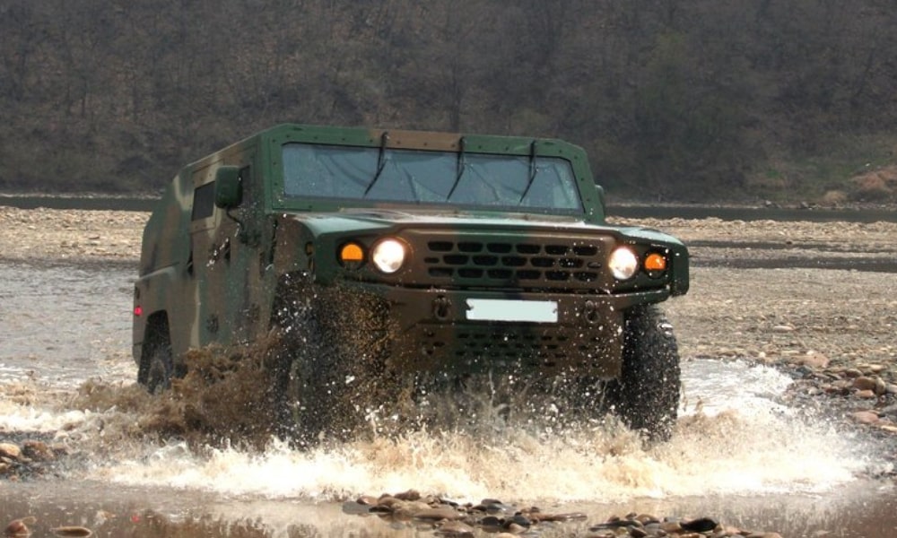 Kia Light Tactical Vehicle Askeri Araç