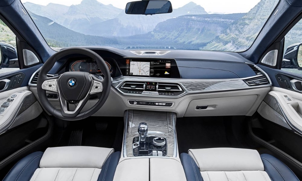 2019 Yeni BMW X7 SUV Kokpit