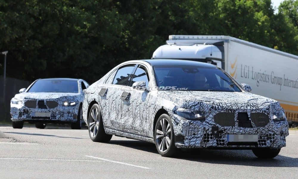 Yeni Mercedes S 2021 On Gorunum