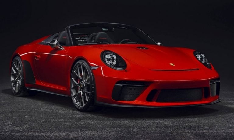 Paris’in En Güzel Üstü Açık Almanı: “Porsche 911 Speedster”