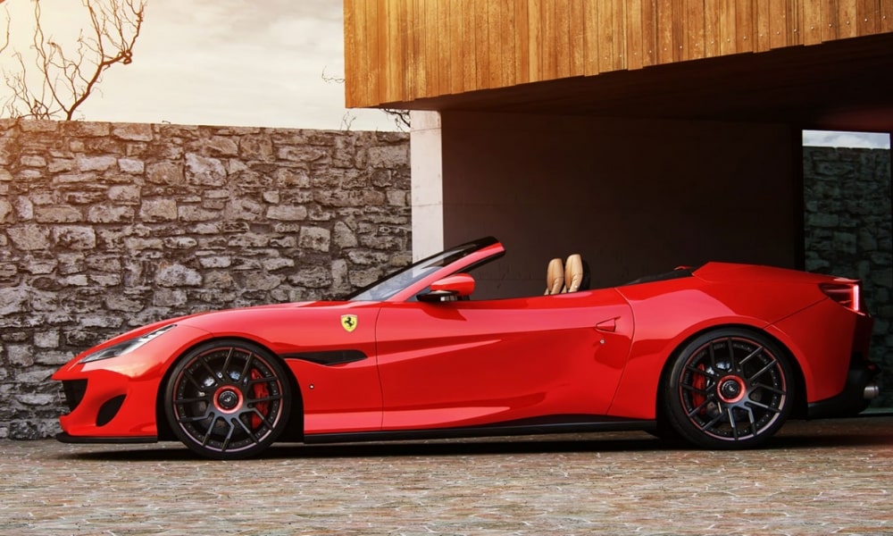 Modifiye Jant Yazilim Ferrari Portofino Profil