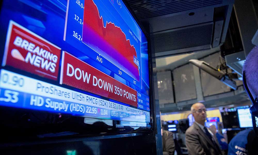 Dow Jones 10 Yılın En Kötü Kapanışı