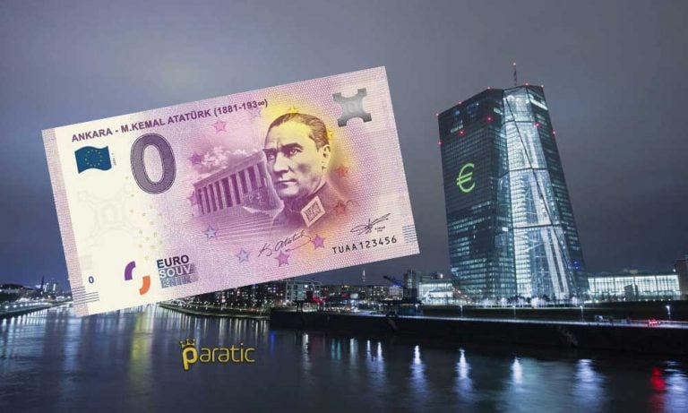 Avrupa Merkez Bankası 5 Bin Adet Atatürk Resimli Euro Bastı