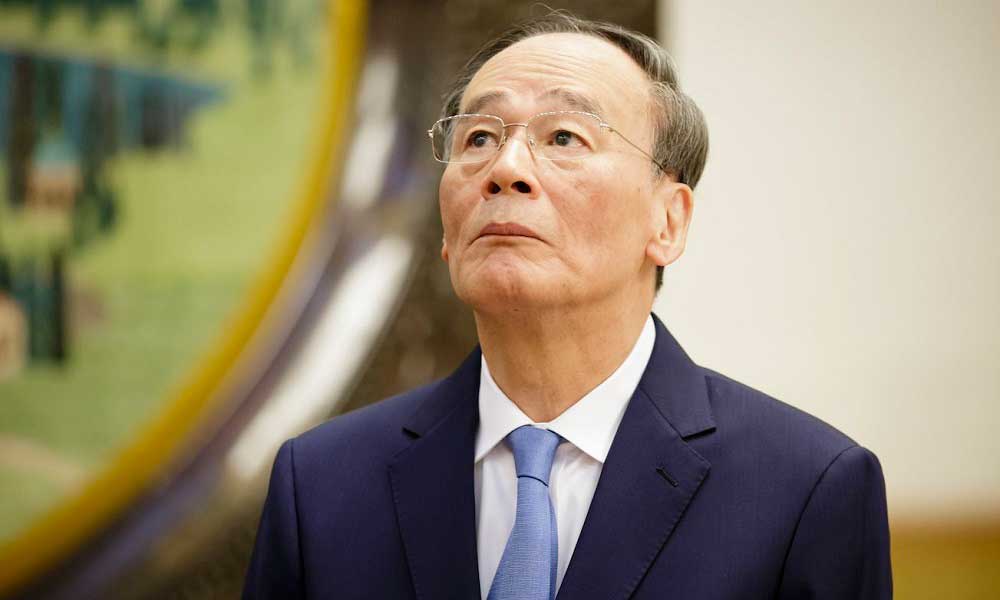 Çin Başkan Yardımcısı Wang Qishan Davos 
