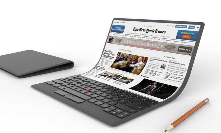 Lenovo’nun Aldığı Son Patent Katlanabilir Laptopu İşaret Ediyor!