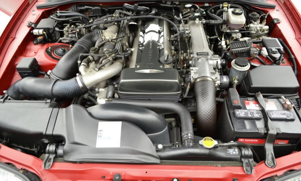Satılık Kırmızı Toyota Supra Motor
