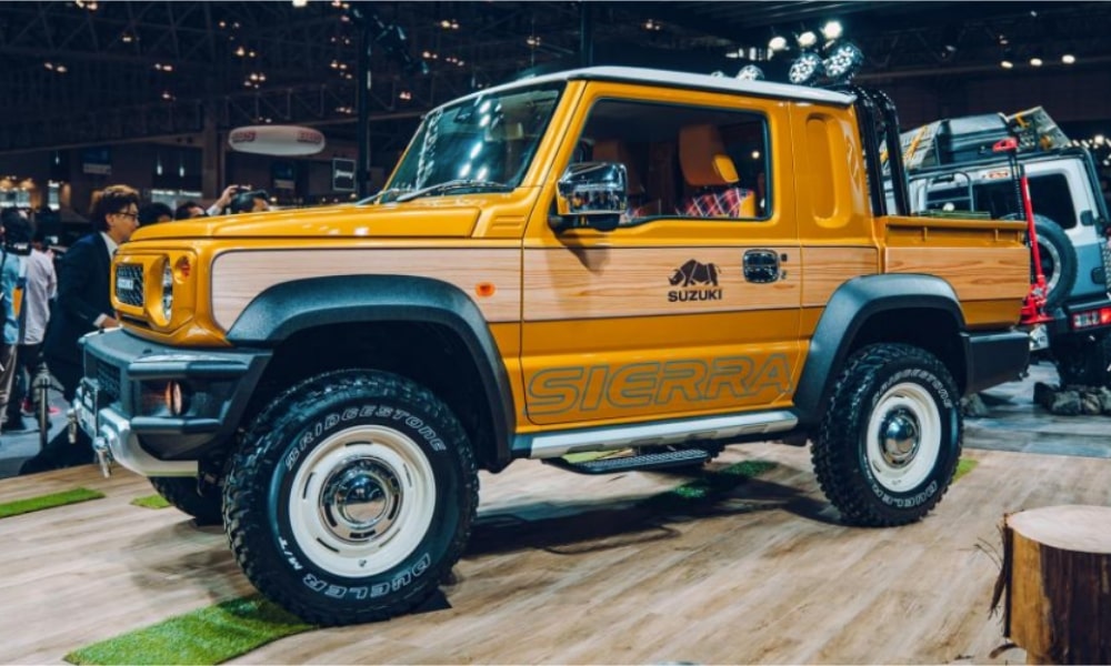 Suzuki Jimny Toko Salon Modifiye Ahşap Kaplama