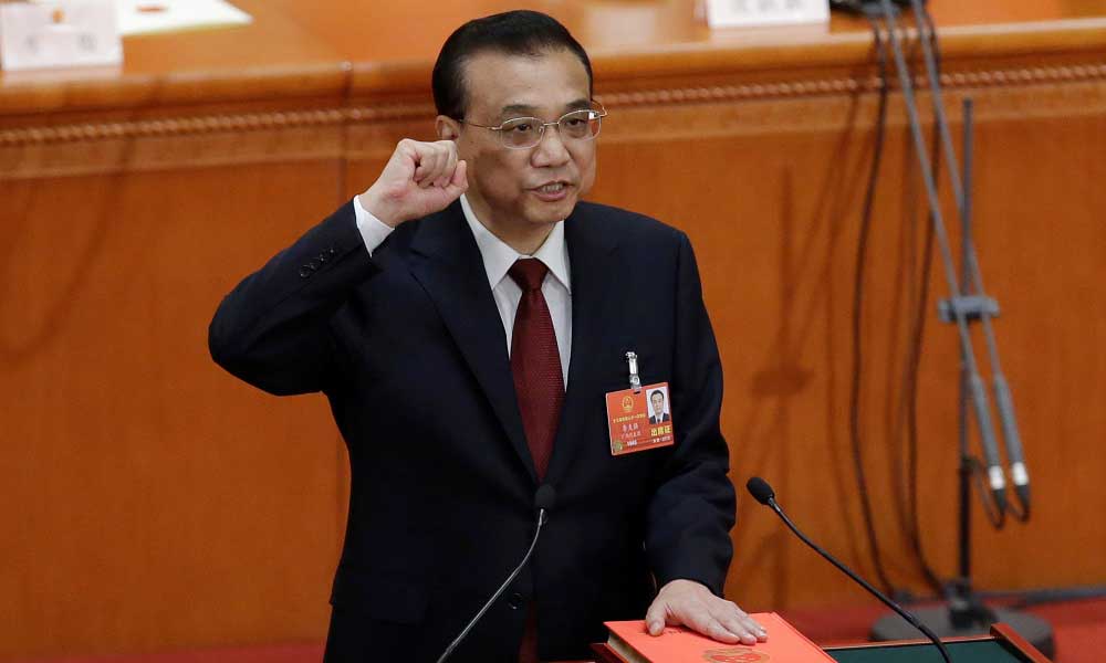 Çin Başbakanı Li Keqiang Huawei Casusluk ABD Çin Ticaret Görüşme Basın Açıklaması