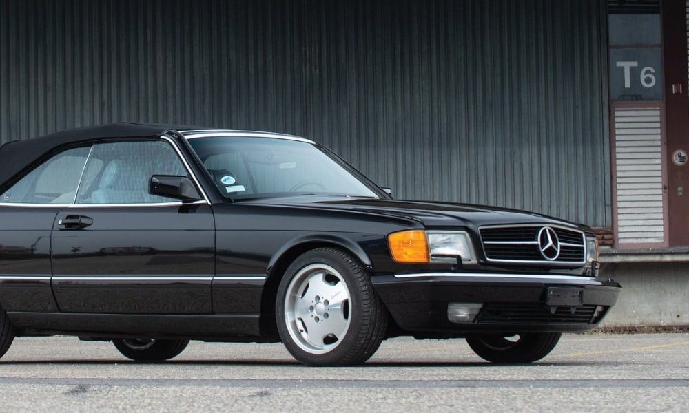 Satılık Siyah Mercedes 560 Sec Karoseri