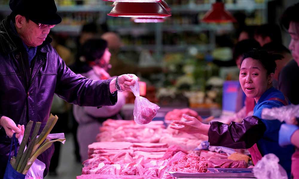 Çin Gıda Enflasyonu Domuz Fiyatları ile Arttı