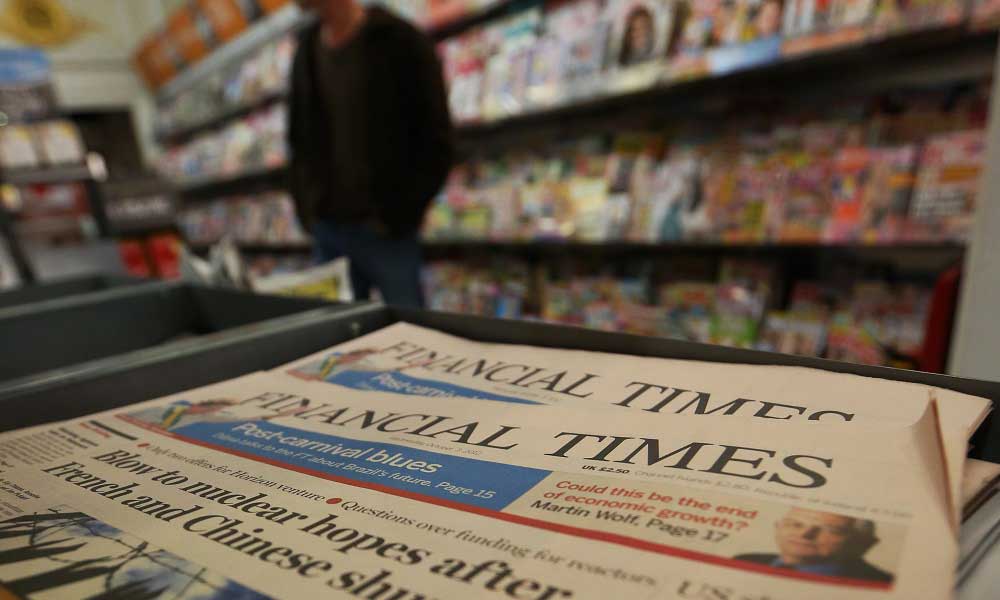 Financial Times Ticaret Anlaşması Yaklaştı