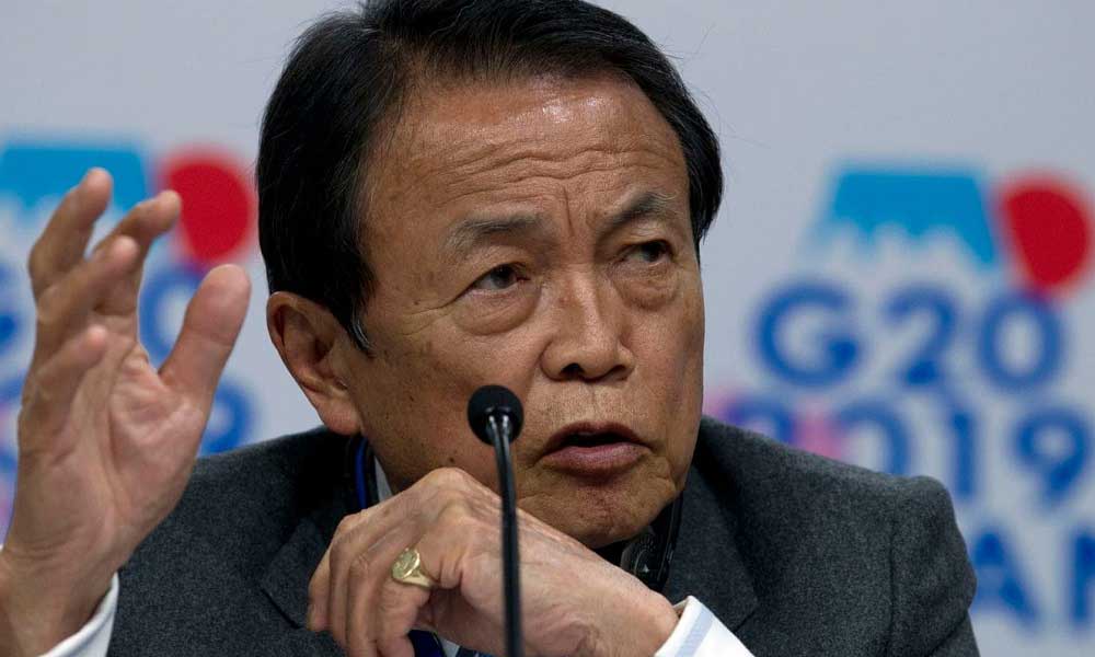 Japonya Maliye Bakanı Taro Aso Ticari Gerilimler 