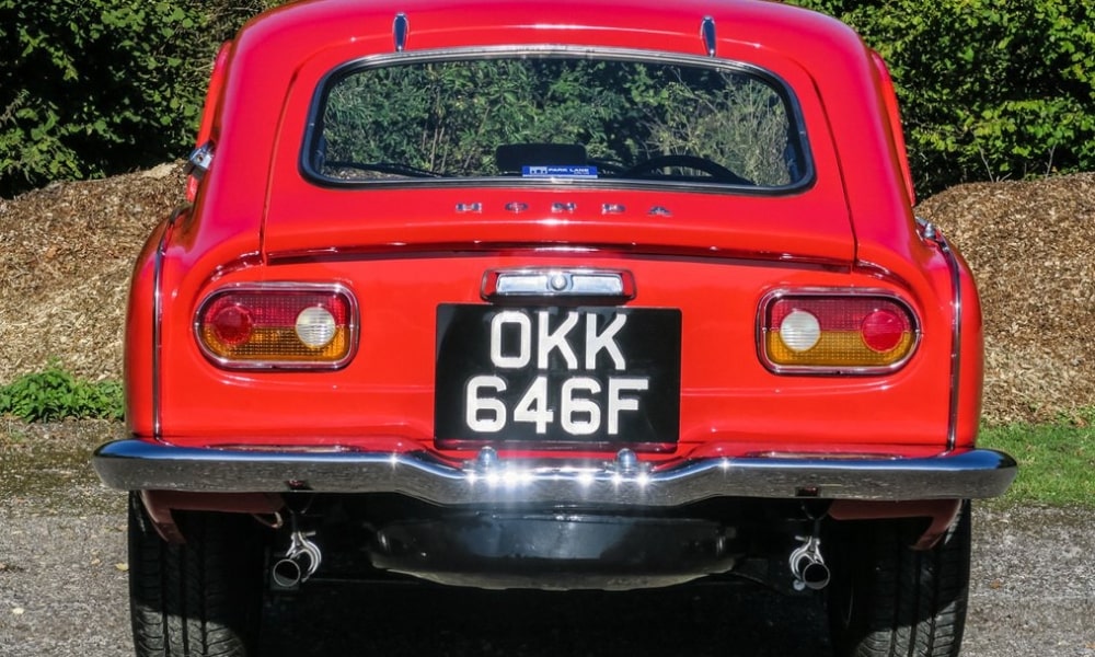 Satılık Honda S800 Coupe Arka Görünüm