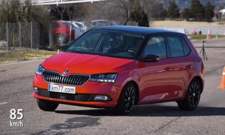 2019 Skoda Fabia’nın Başarılı Geyik Testi!