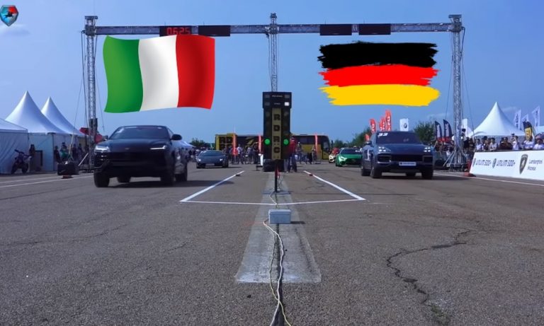 En Hızlı 4×4’ler Drag Pistinde: “Lamborghini Urus Vs Porsche Cayenne”