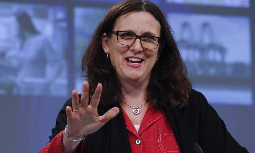Cecilia Malmstrom Ulusal Güvenlik Tehdidi Değil