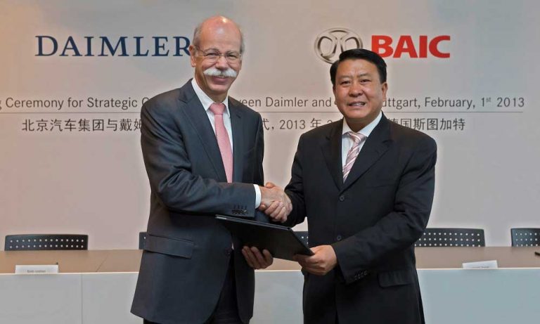 Daimler Hisseleri, Çinli BAIC ile Birleşeceği Söylentileri ile Düştü