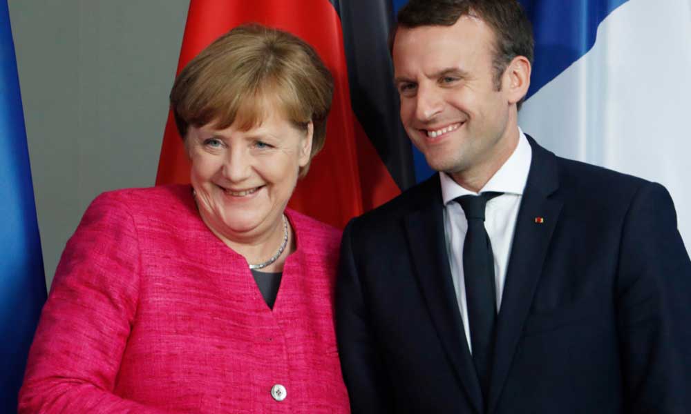 Fransa Liderliği Trump Almanya Baskısı Berlin AB Saygısızca Davranmasını Engelleyebileceğini Görmüyor 
